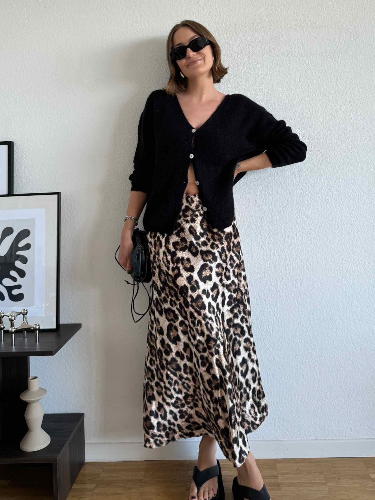 Basic Baby Alpaka Cardigan für Damen in Black von Maingold Basics