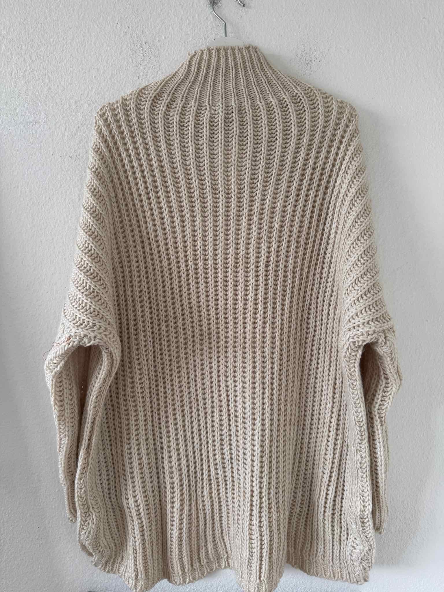 Chunky Knit Pullover für Damen in Beige von Maingold Basics