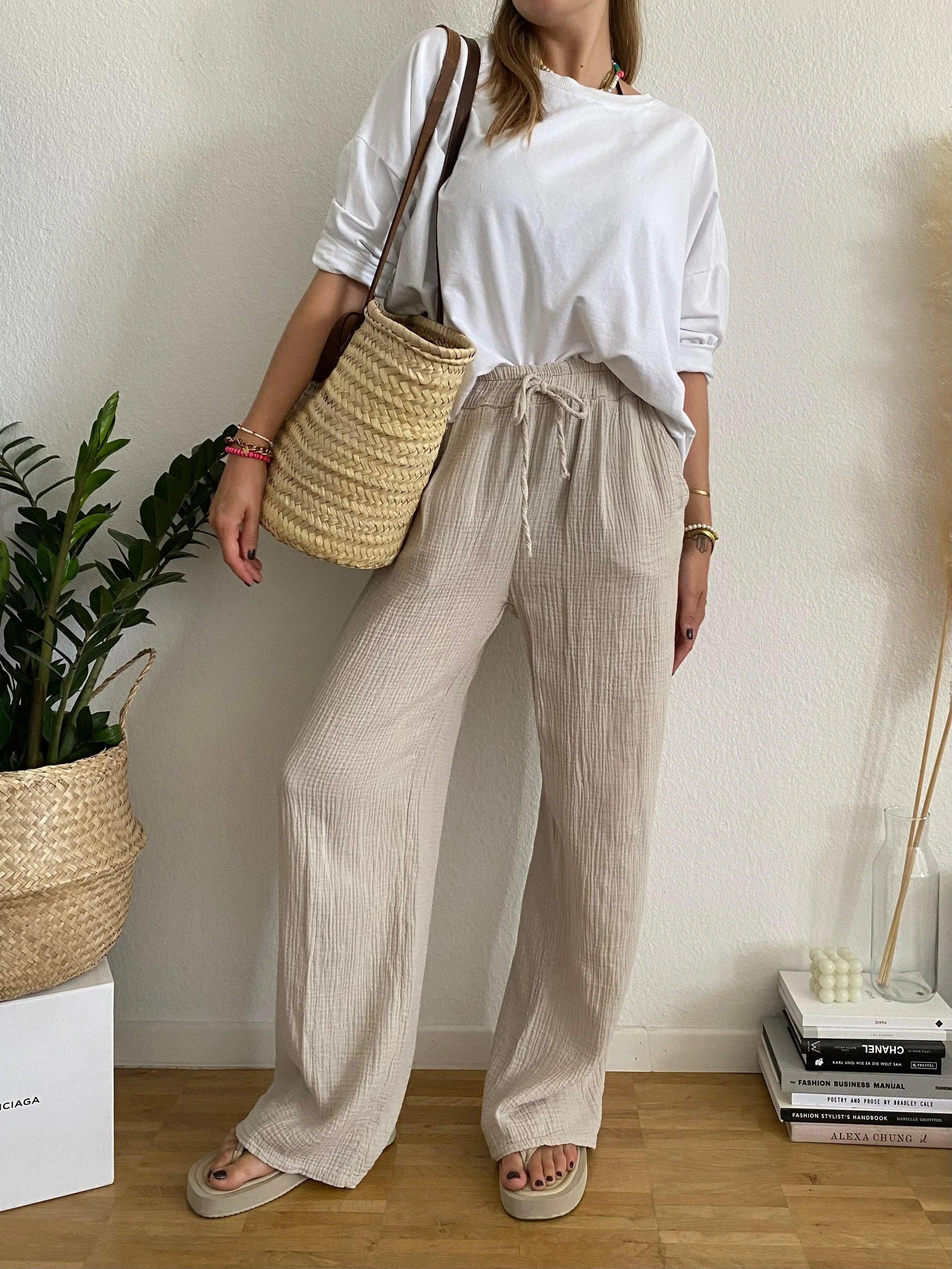 Leichtes Sweatshirt - White