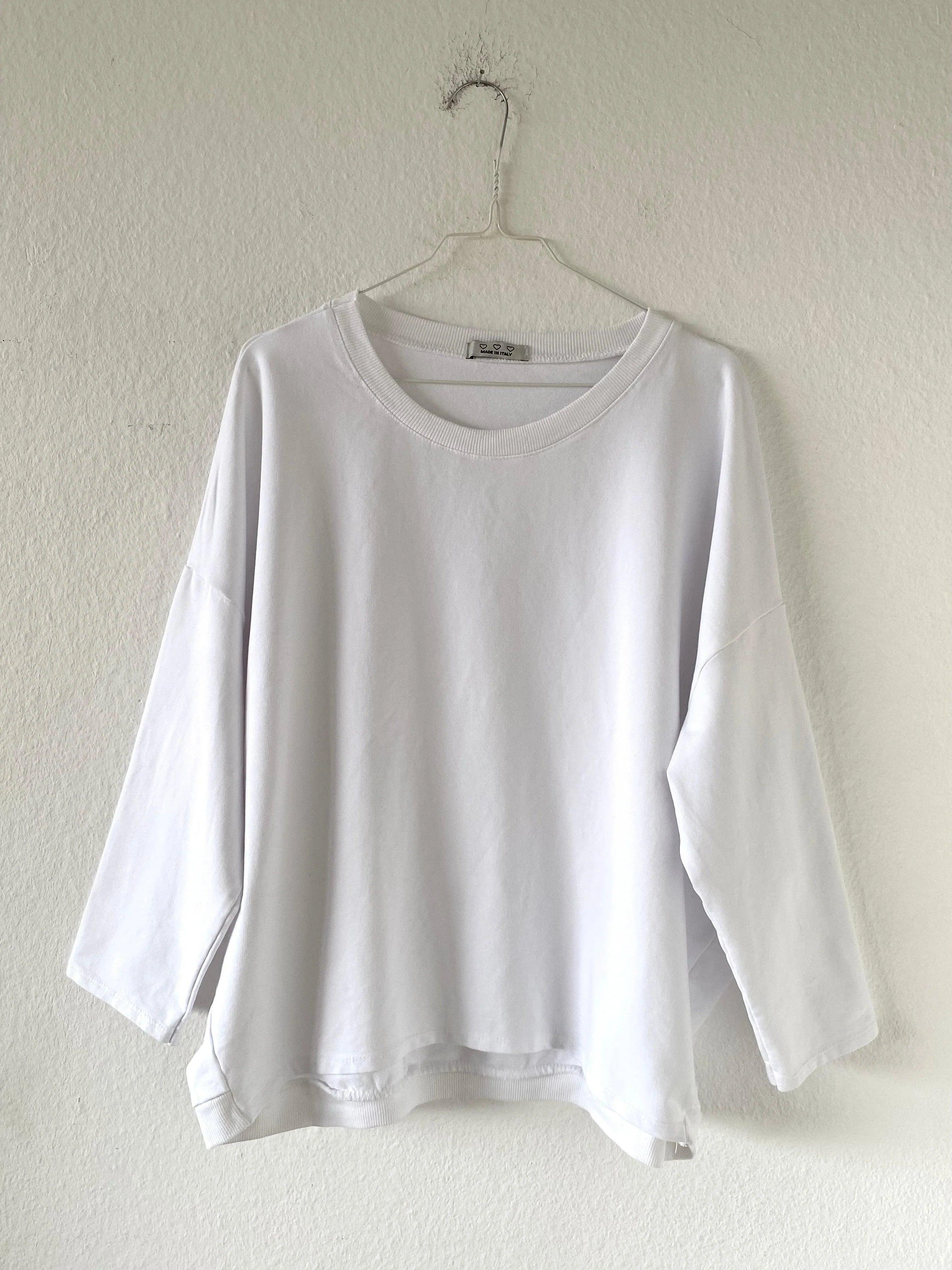Leichtes Sweatshirt - White