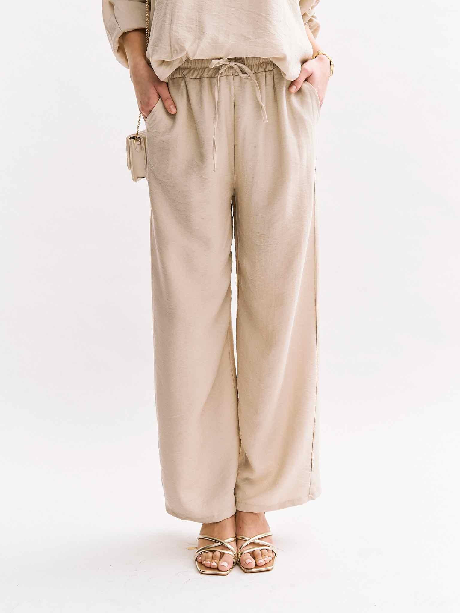 Spring Pants für Damen in Beige von Maingold Basics