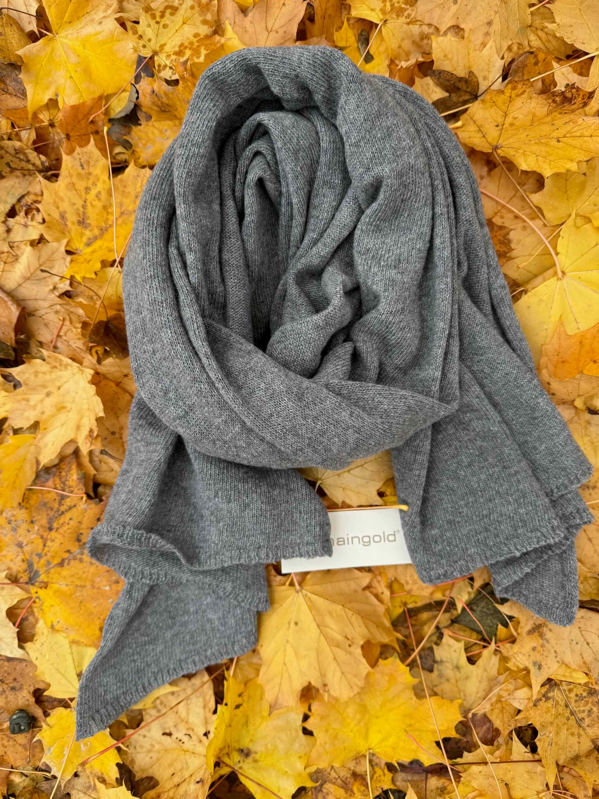 The Original MainGold Schal - Braun