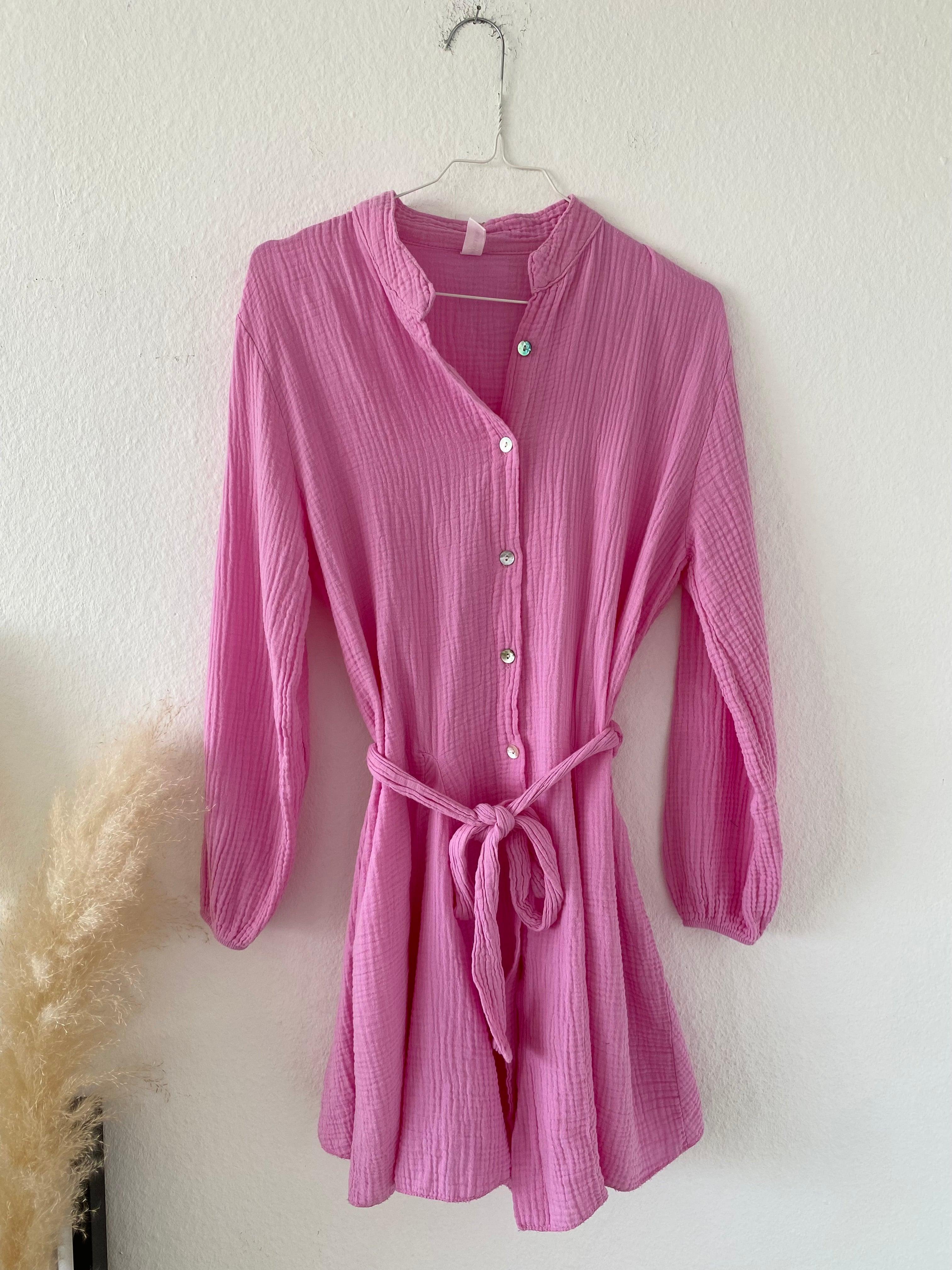 Favorite Musselin Dress - Pink